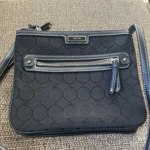 Nine West black purse new used brand new